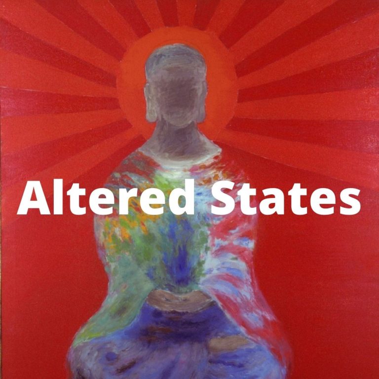 Art Piece with text Altered States