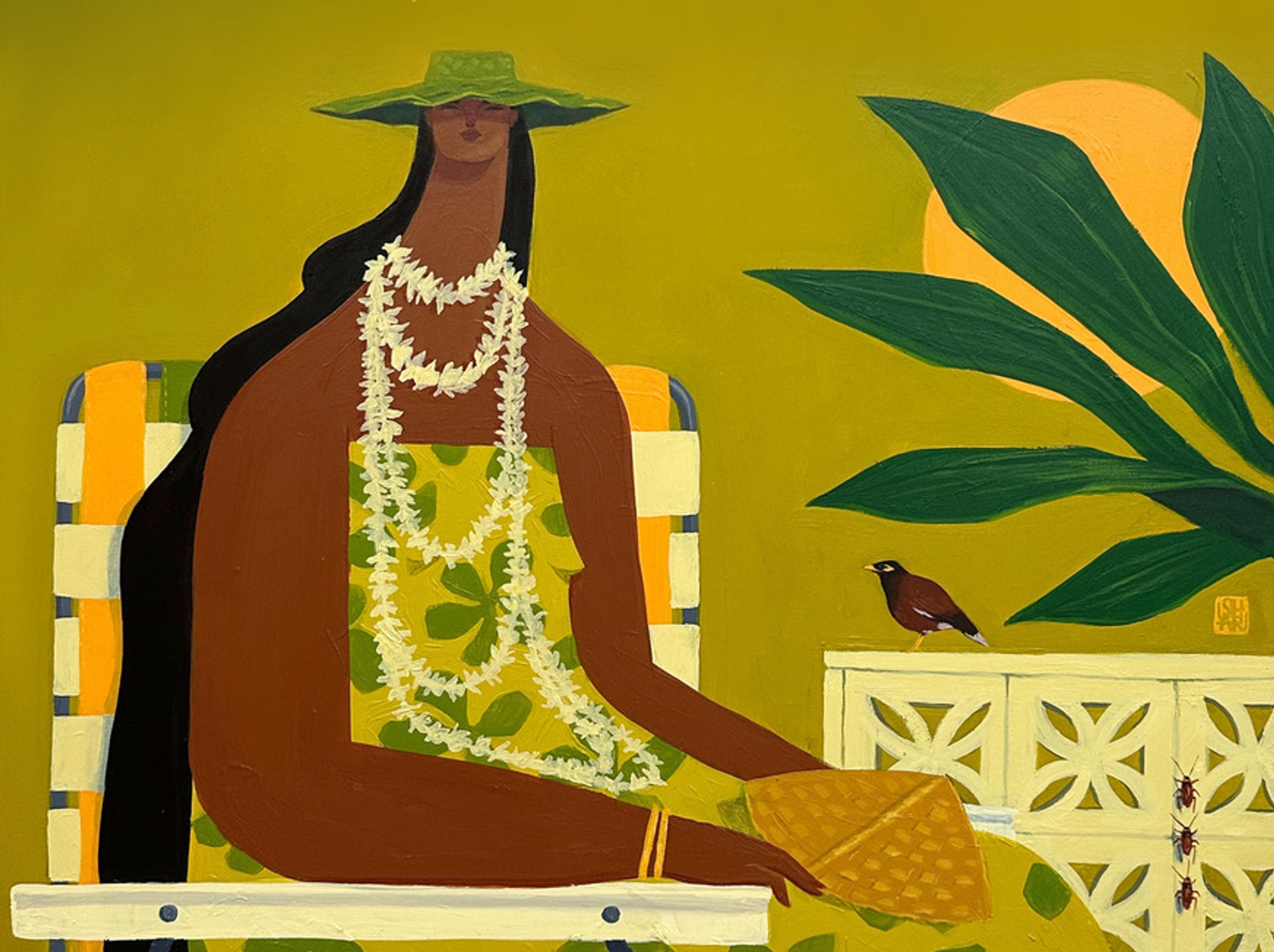 A work of art by artist Shar Tui‘asoa