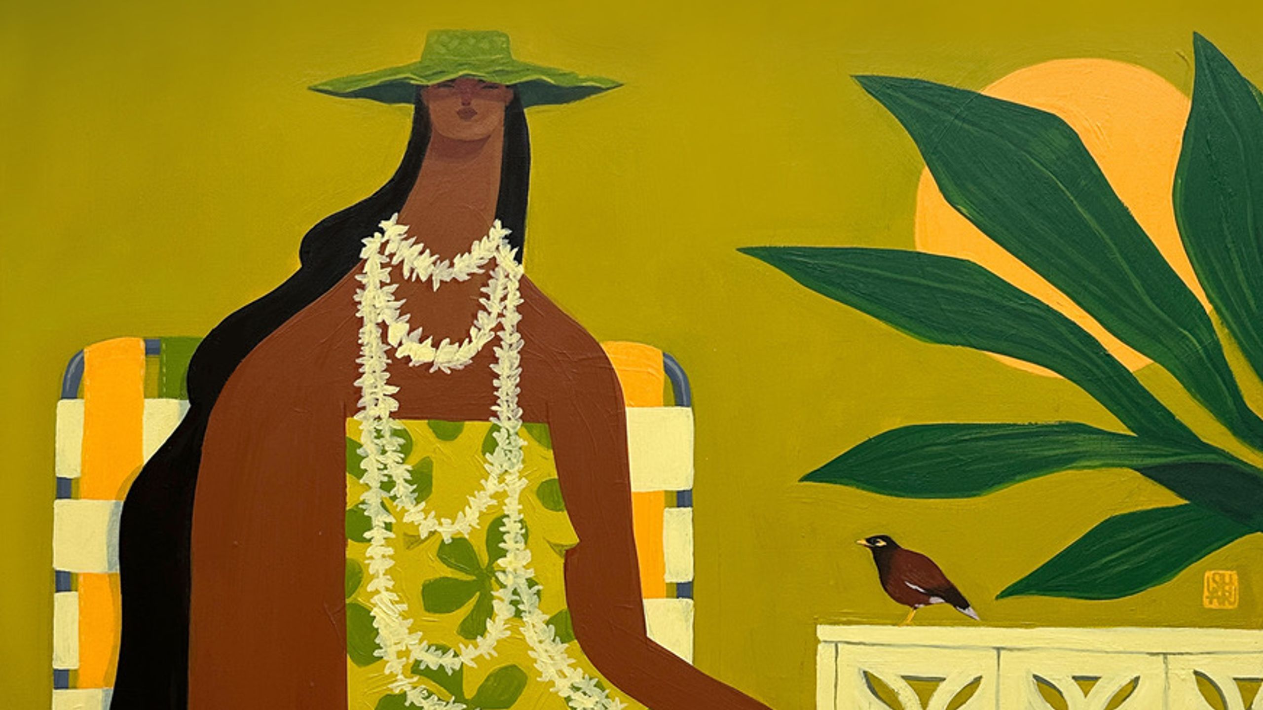 A work of art by artist Shar Tui‘asoa