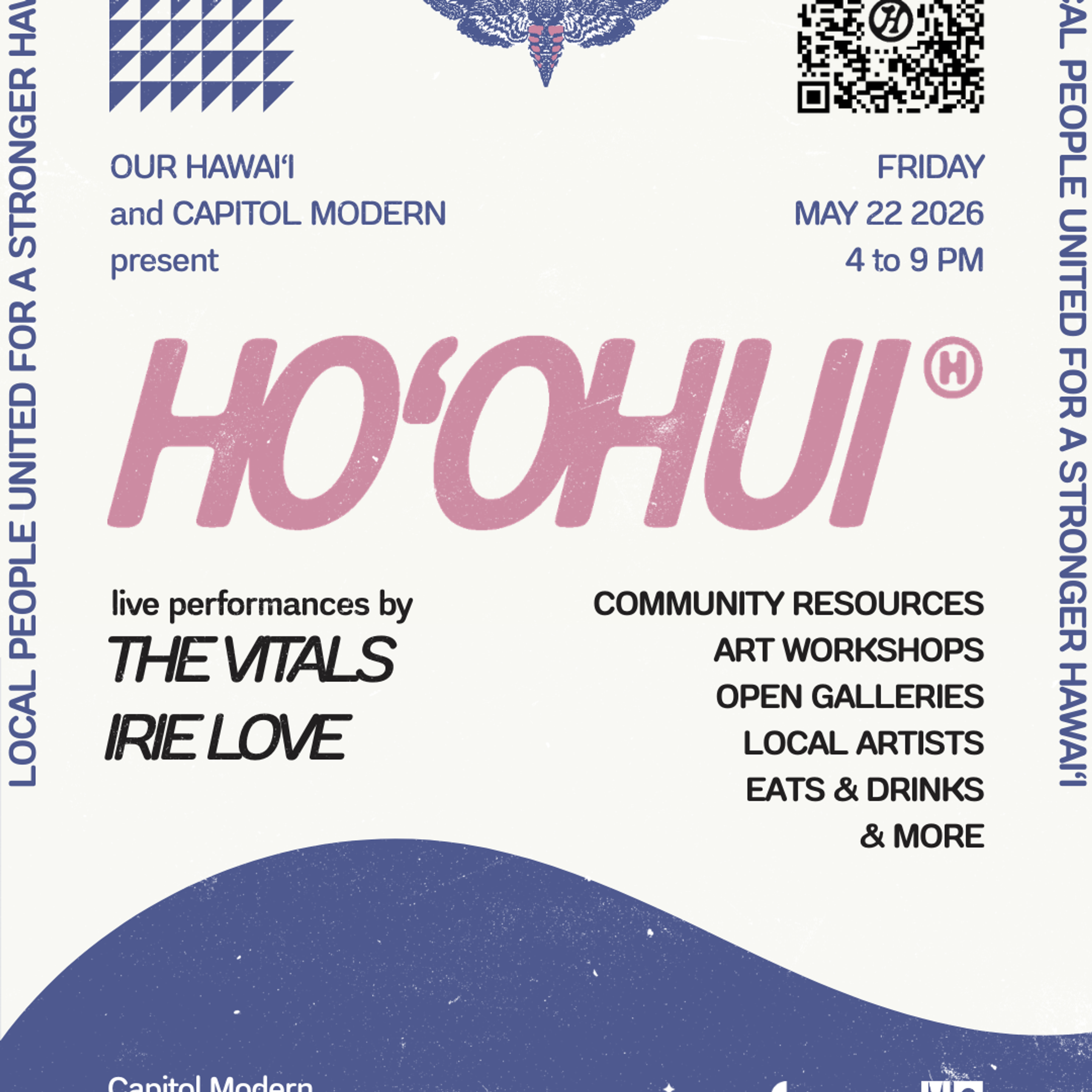 promotional graphic for May 22 hoohui event