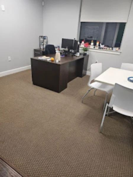 Home office straightened, dusted and vacuumed