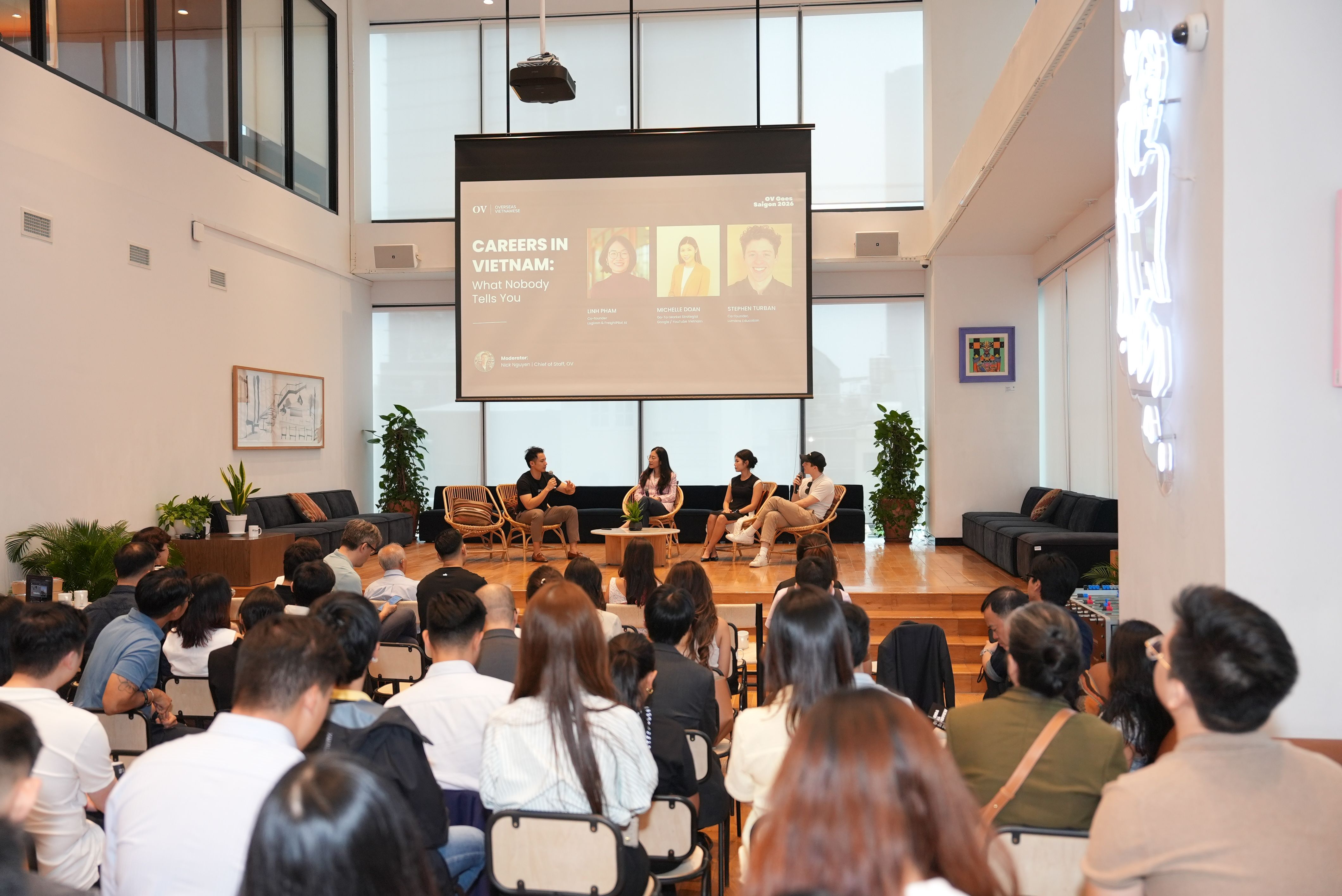 The Careers in Vietnam panel at OV Summit 2026 in Ho Chi Minh City
