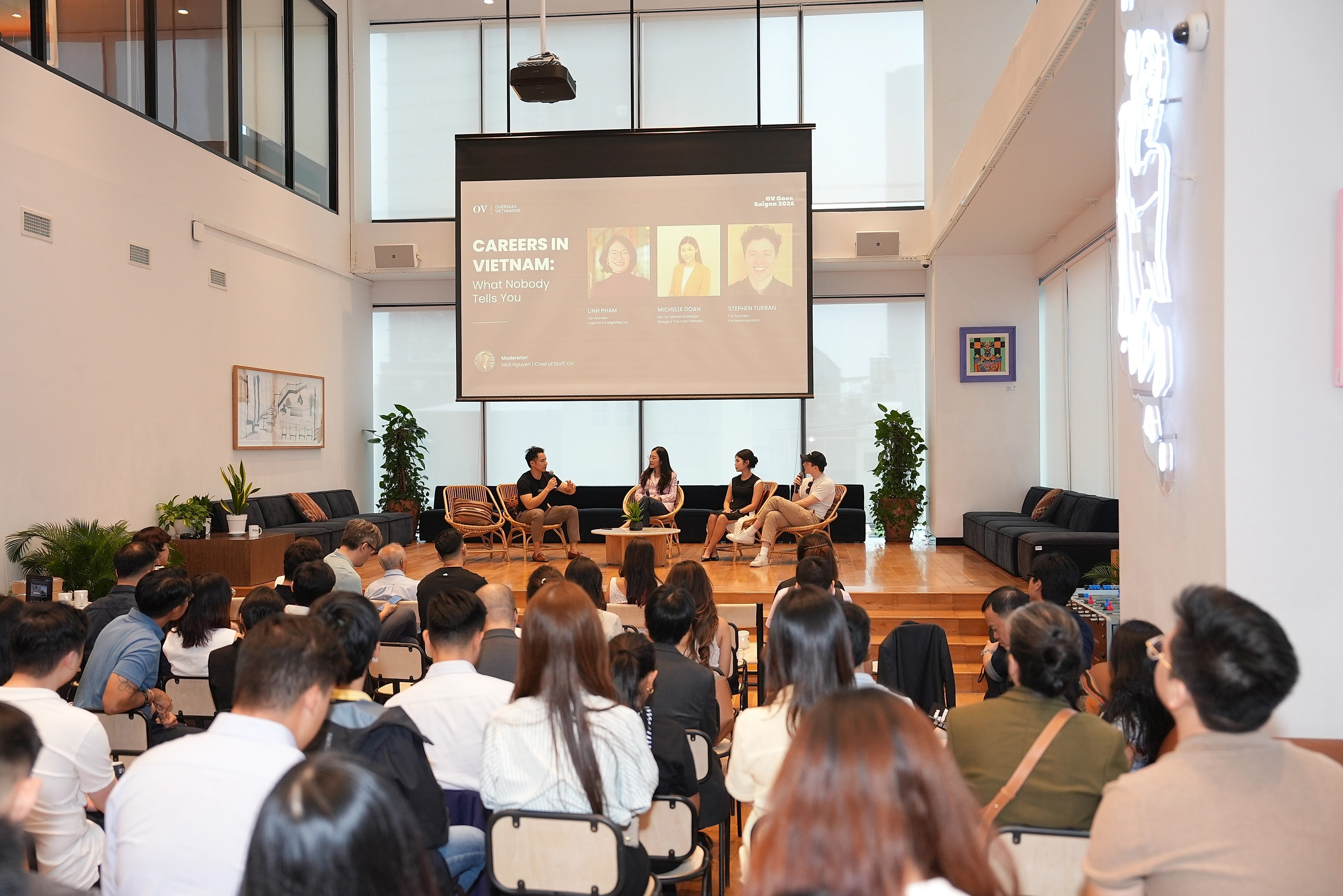 The Careers in Vietnam panel at OV Summit 2026 in Ho Chi Minh City