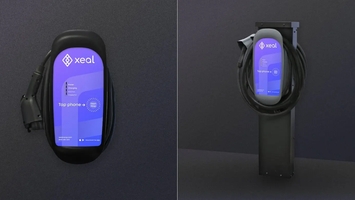 it looks like a smart watch with a screen on it .