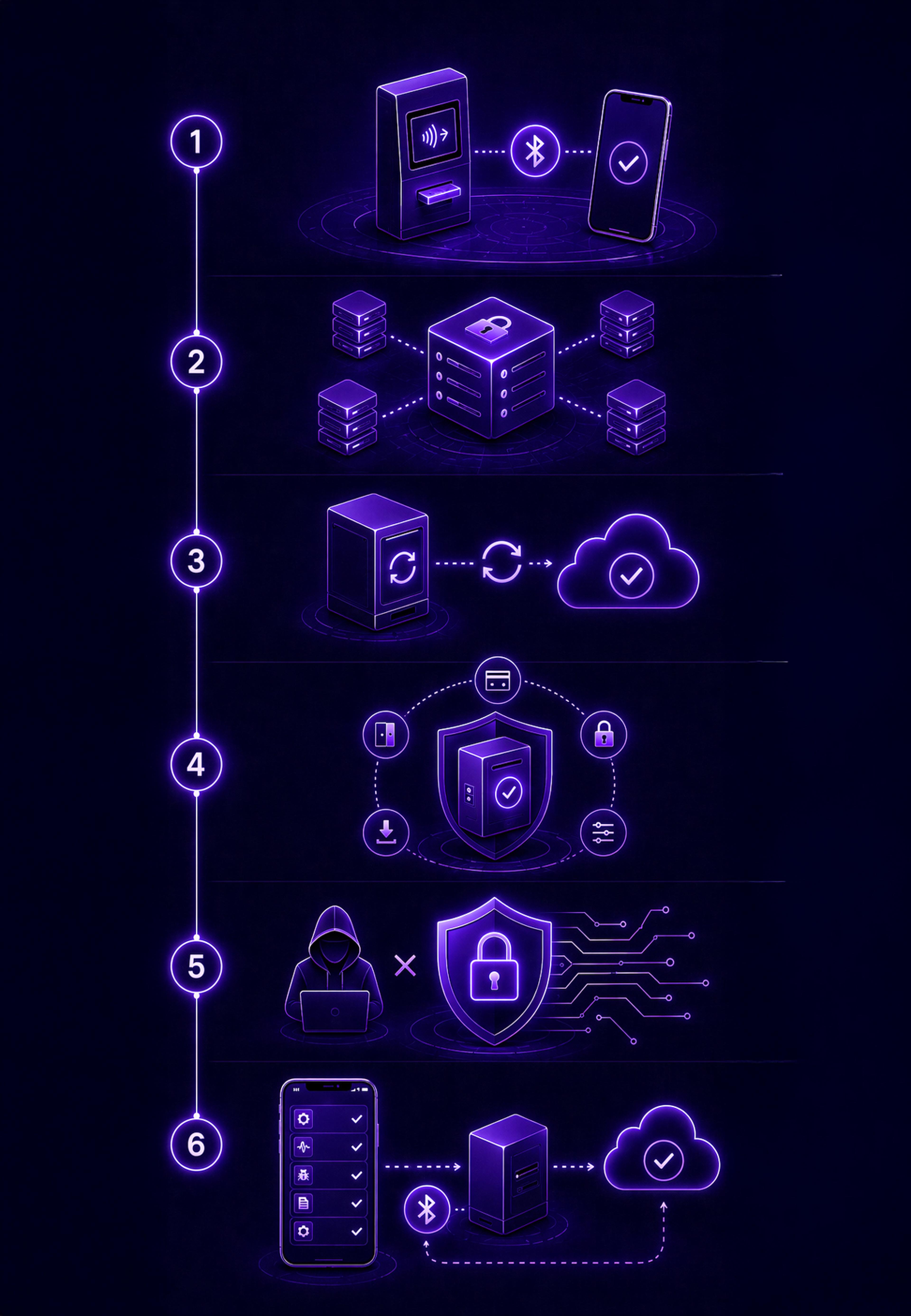 How the platform works graphic
