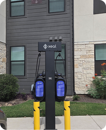 Xeal Charger on sidewalk