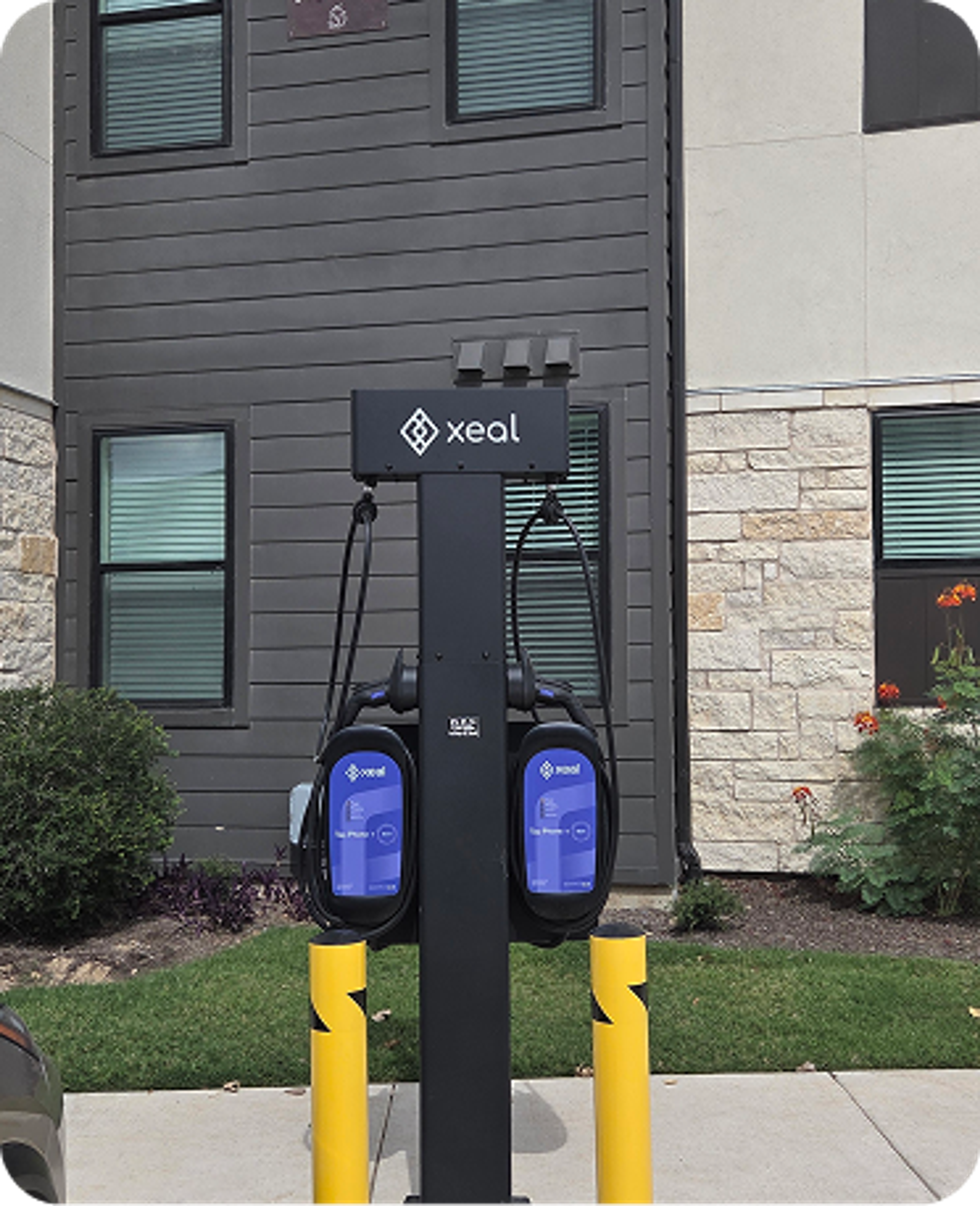 Xeal Charger on sidewalk