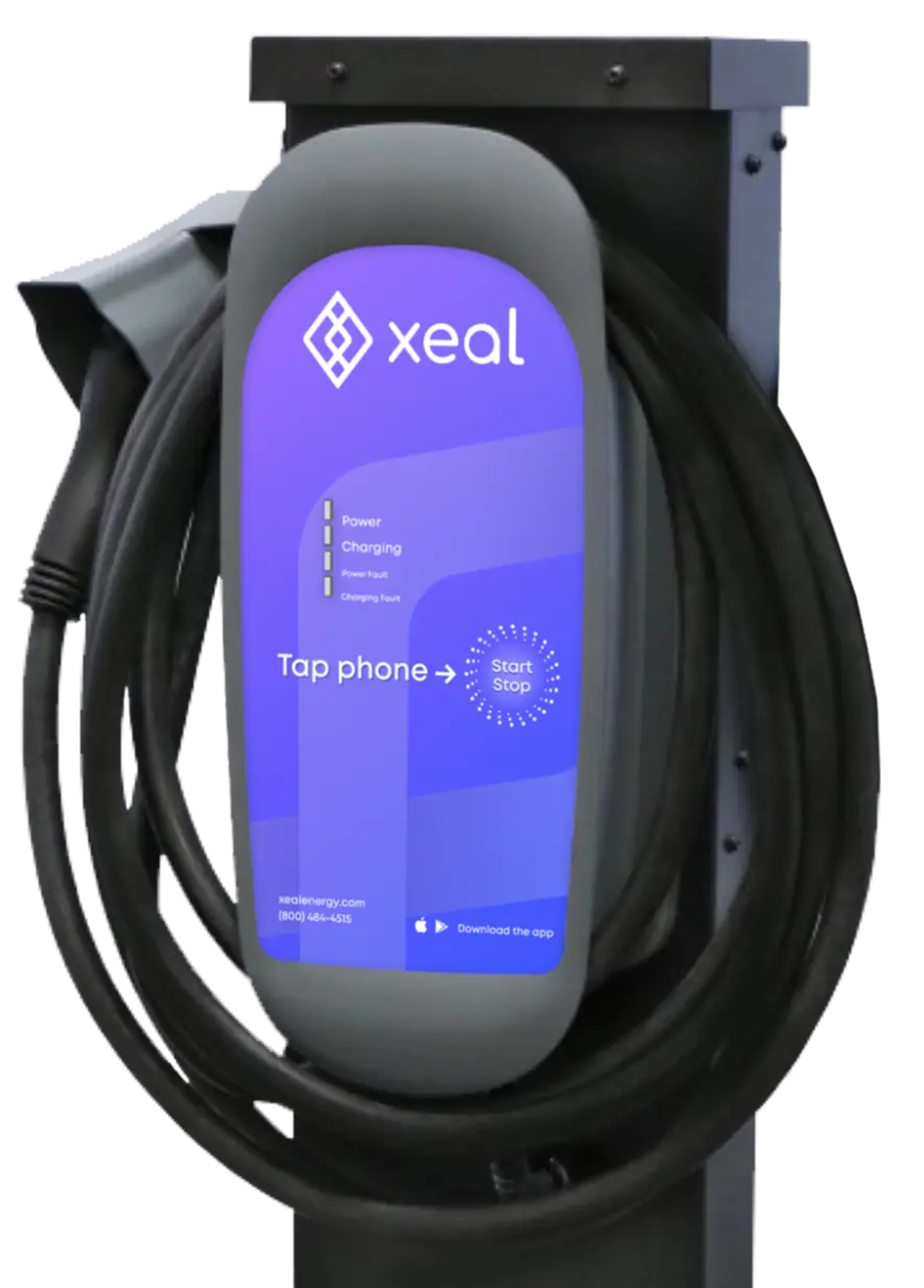 a device that says xeal tap phone on it