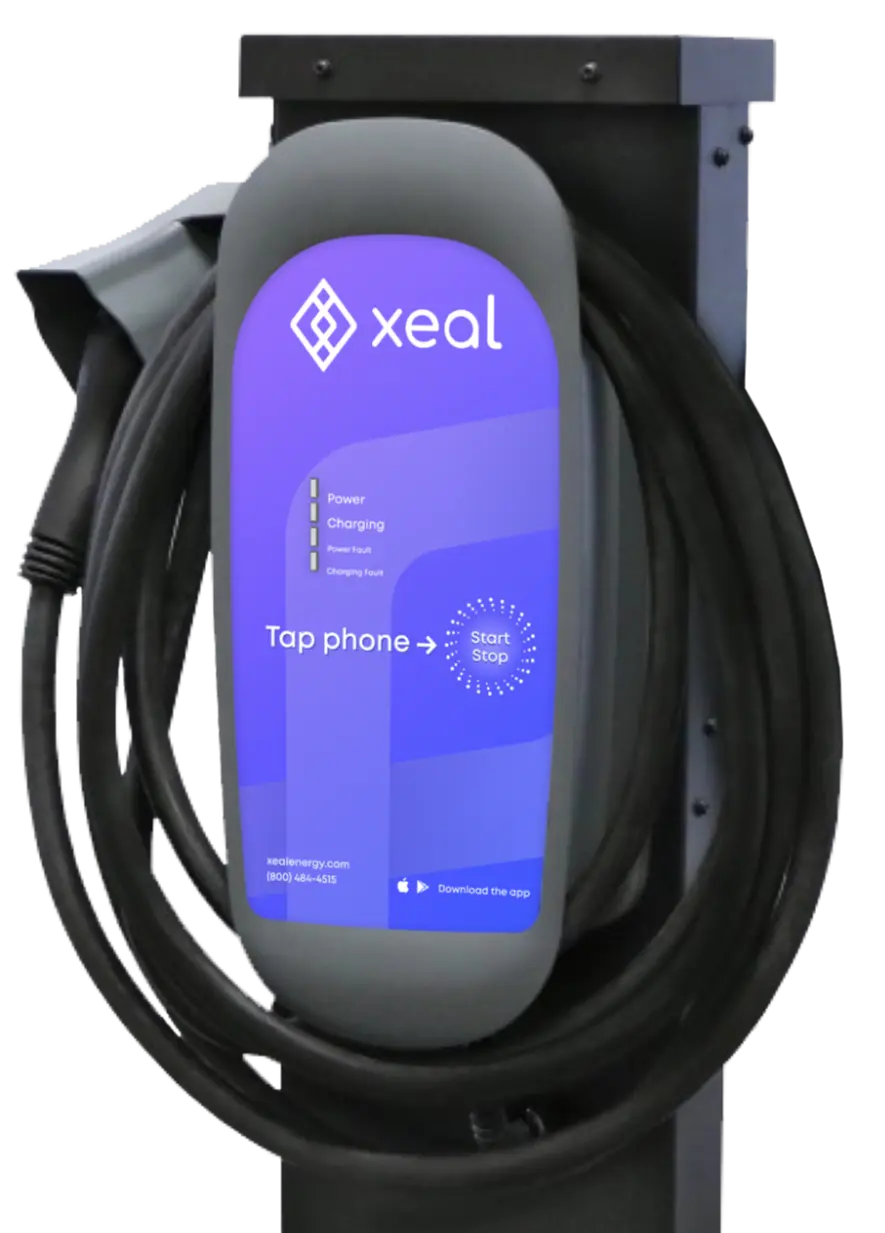 a device that says xeal tap phone on it