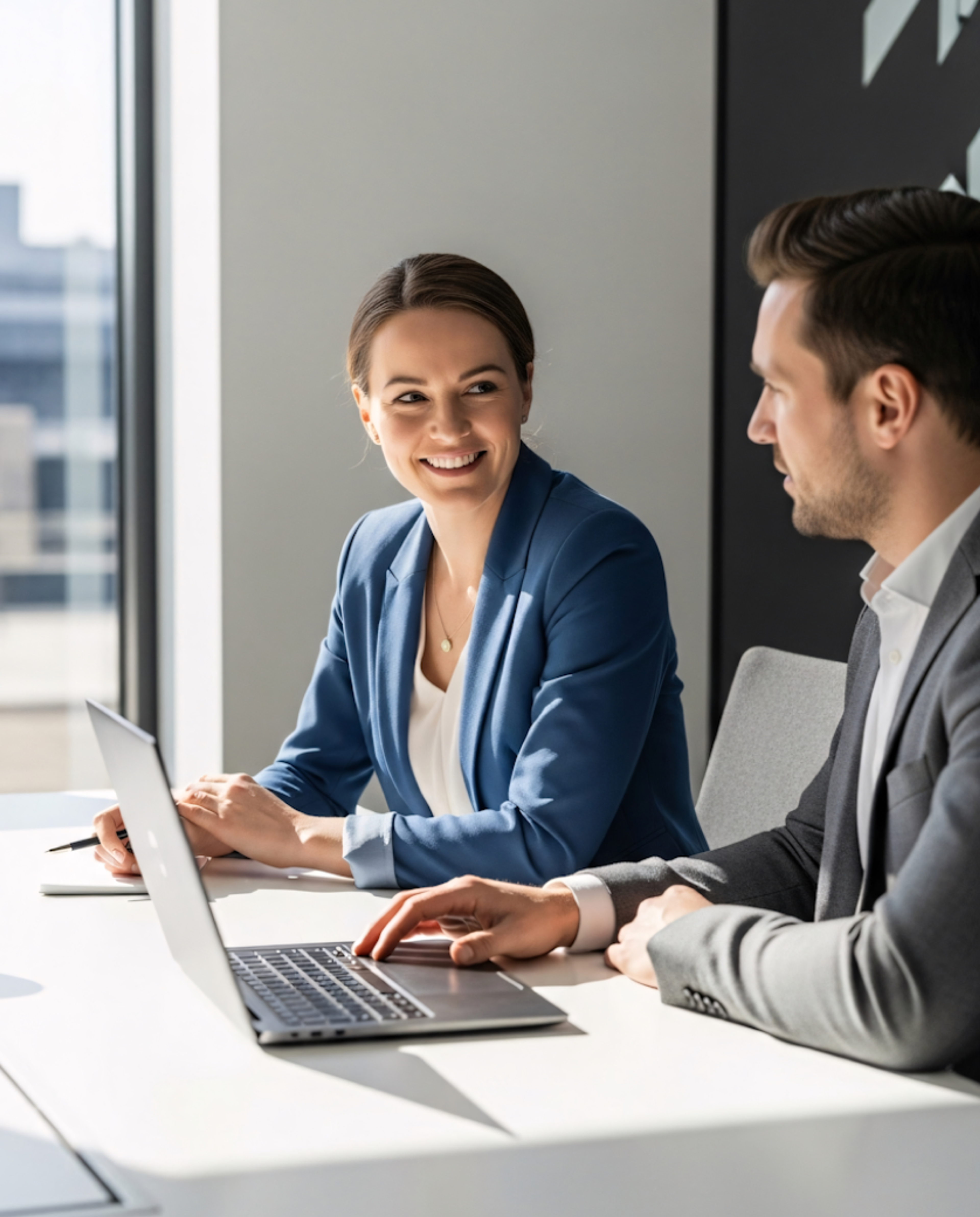 Tech working on charger