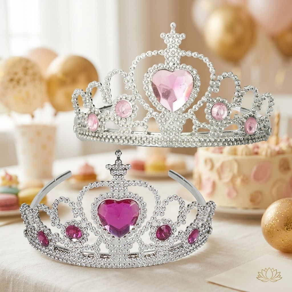Tiara de princesa, foto de catálogo