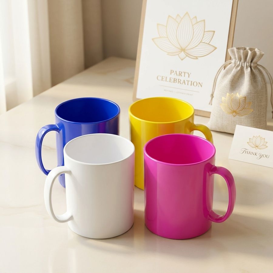 Caneca de plástico 300 ml, foto de catálogo