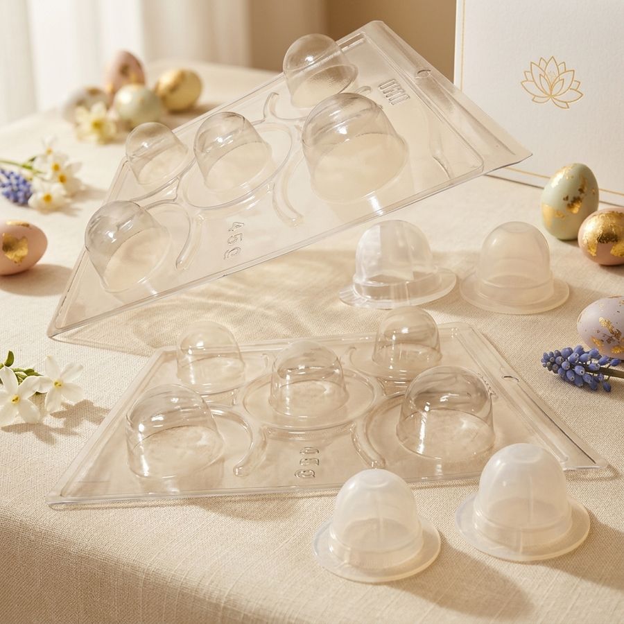 Forma de silicone para trufas, foto de catálogo
