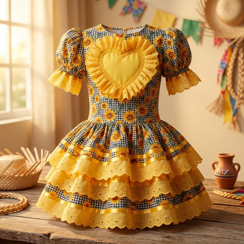 Aluguel de vestidos de quadrilha, foto de catálogo