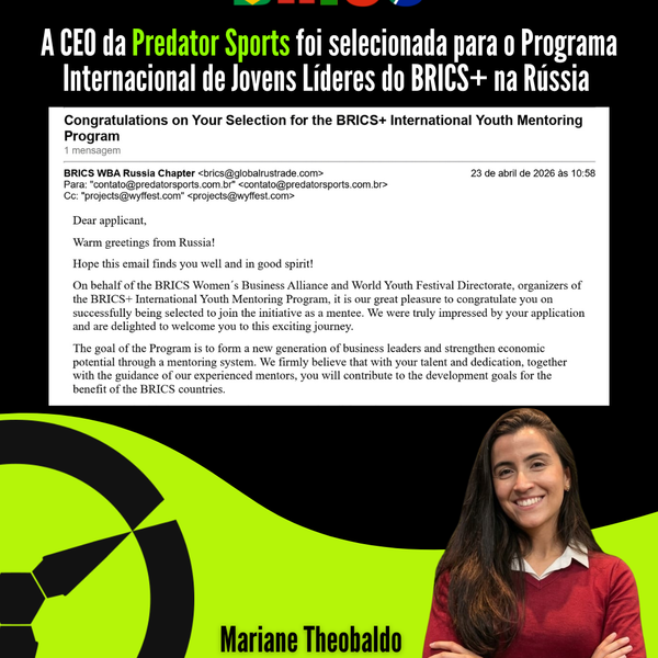 Mariane Theobaldo representa o Brasil no BRICS+ International Youth Mentoring Program na Rússia