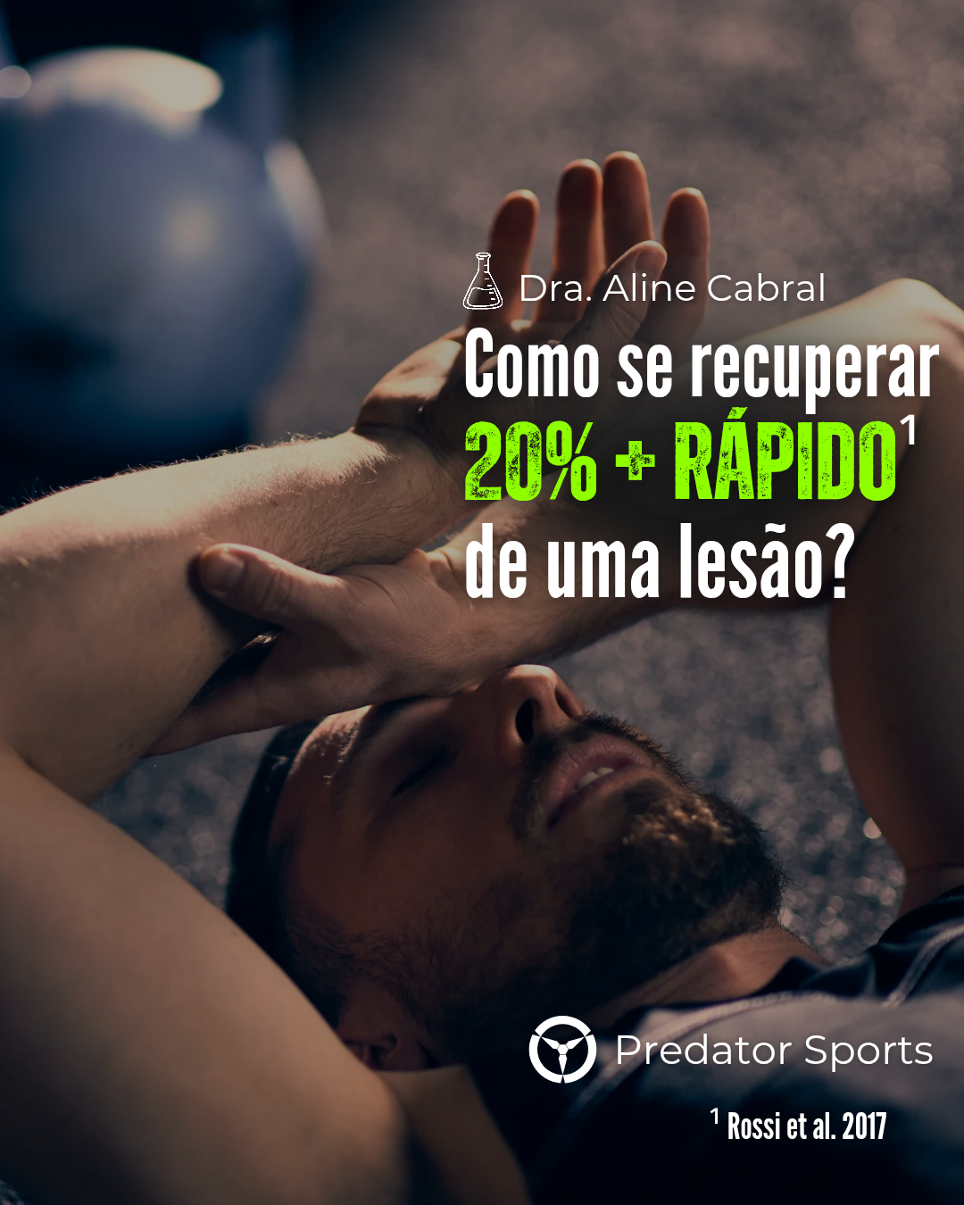 Recuperação 20% mais rápida: Plasma Rico em Plaquetas e sua aplicação como tratamento complementar fisioterapêutico.