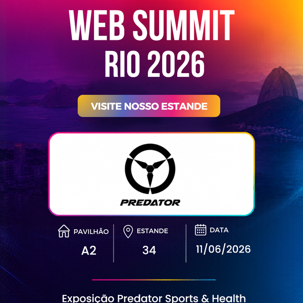 Predator apresenta suas soluções em saúde e esporte no Web Summit Rio 2026