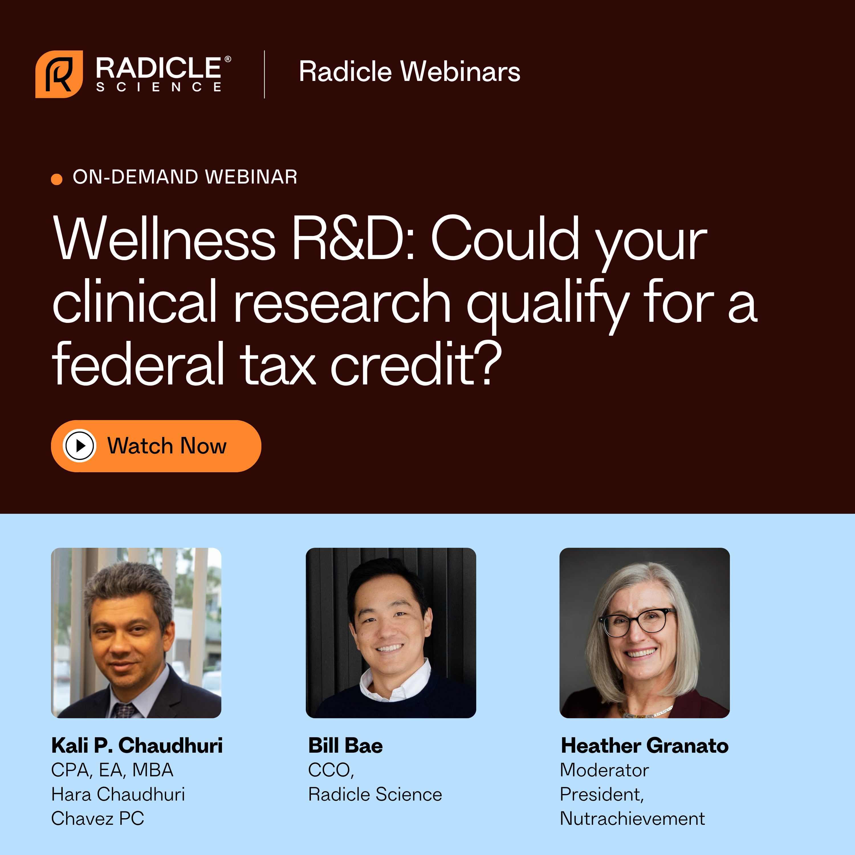 Webinar: R&D Tax Credit