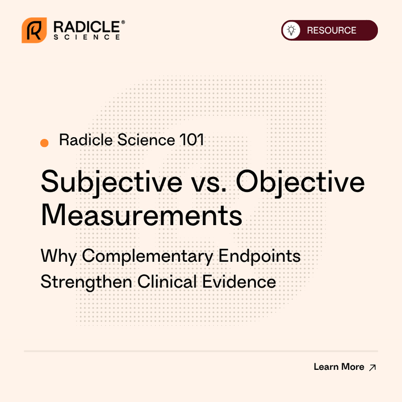 Subjective vs. Objective Measurements