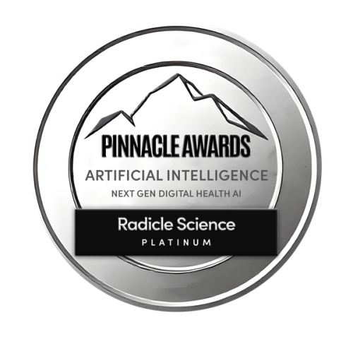 Pinnacle Awards AI Next Gen Digital Health AI Platinum Award