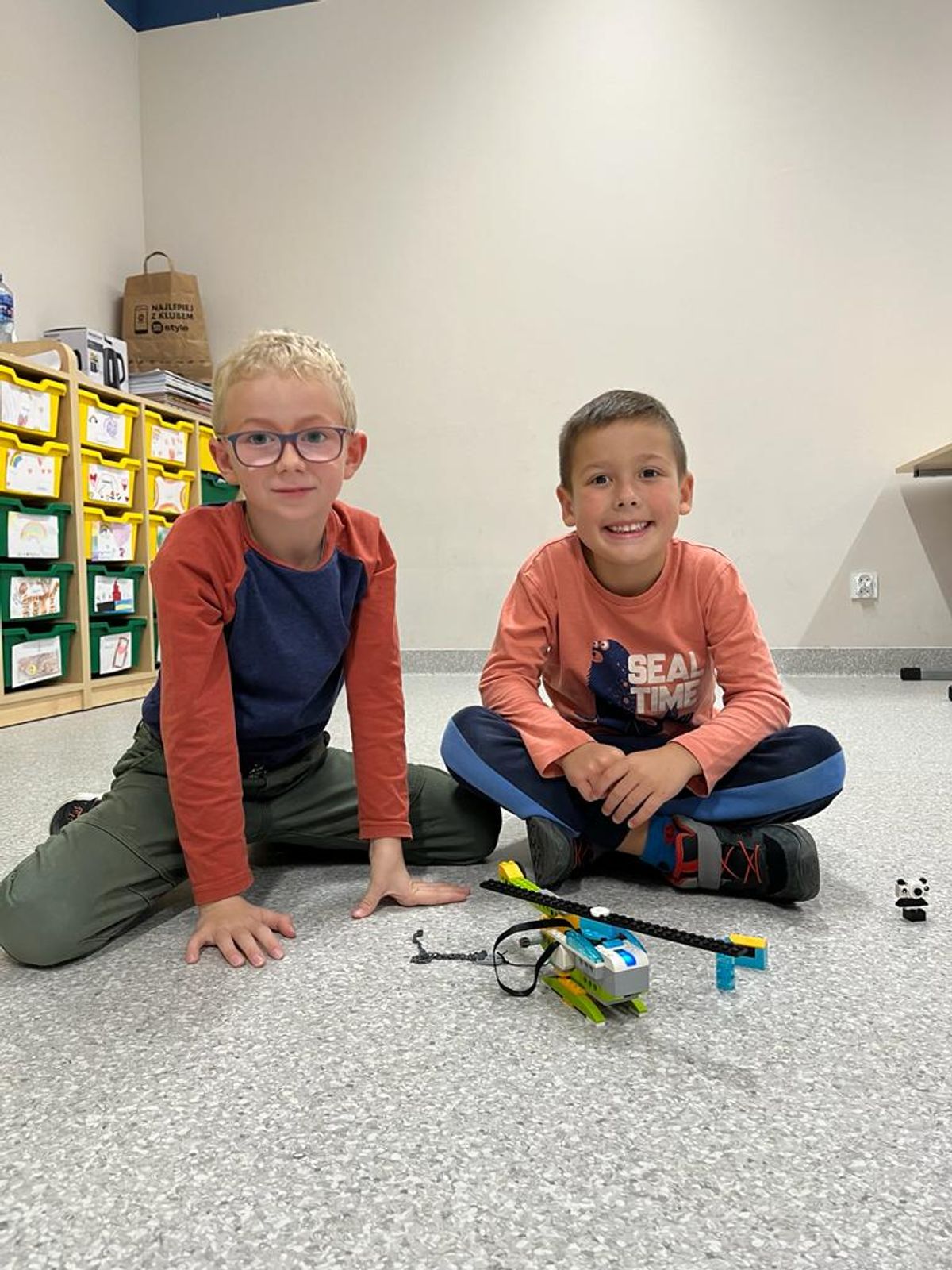 Zajęcia robotyki Pan Robot 3