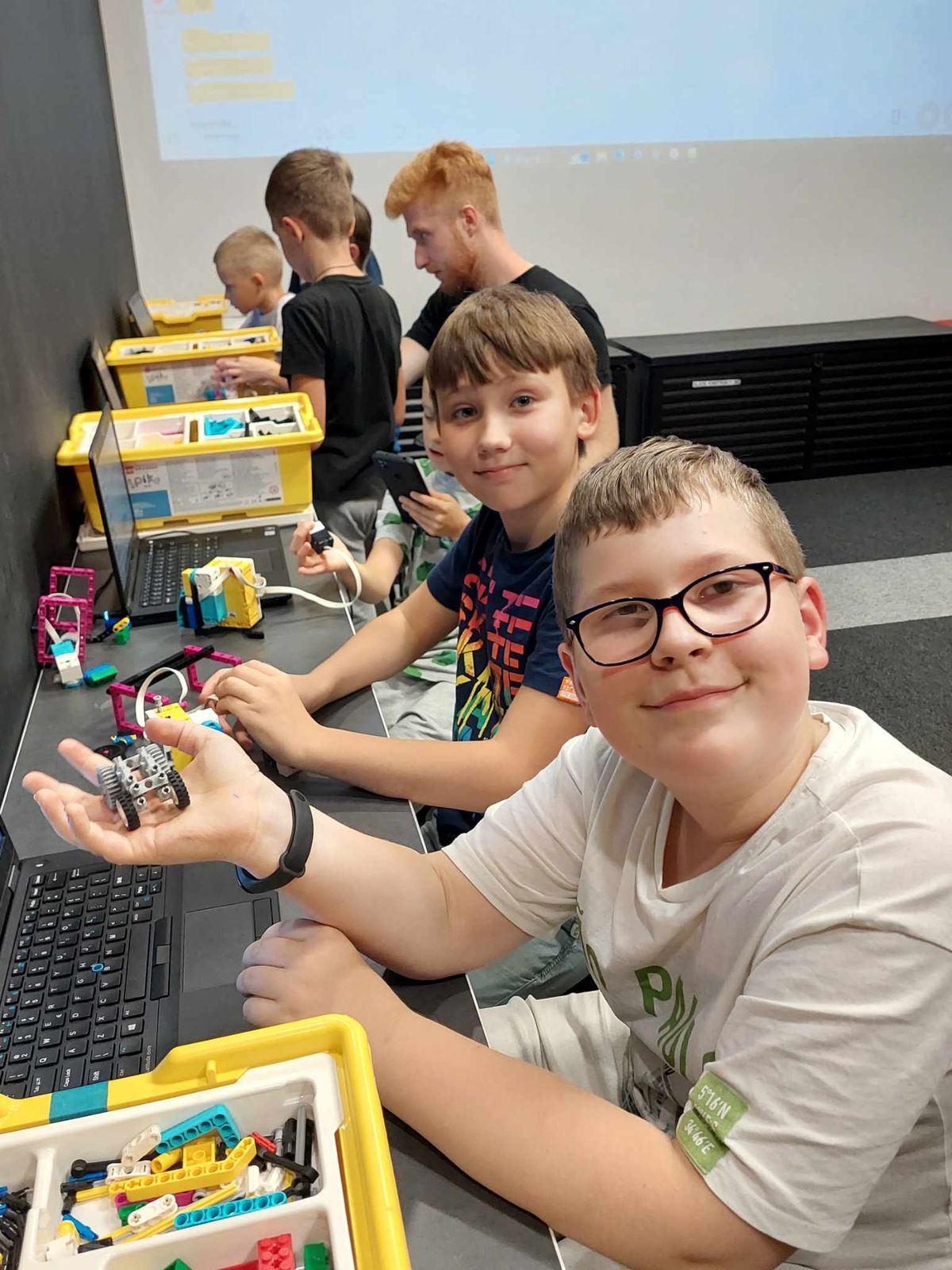 Zajęcia Akademii Pan Robot 8