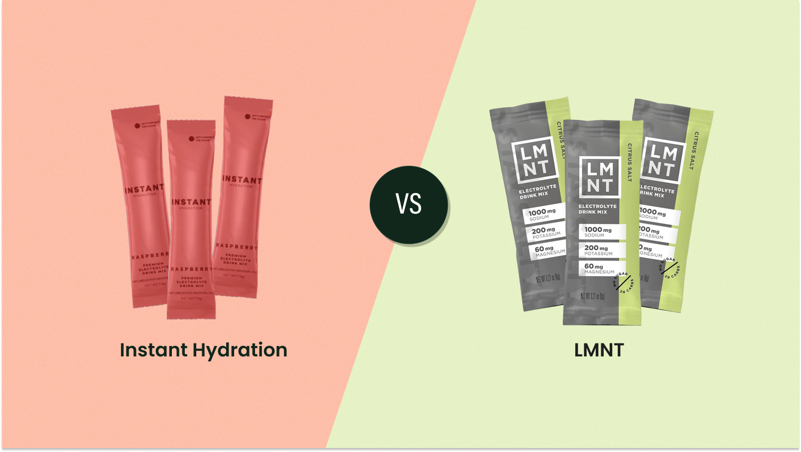 Instant Hydration vs. LMNT: Which Electrolyte Powder Is Right for You?