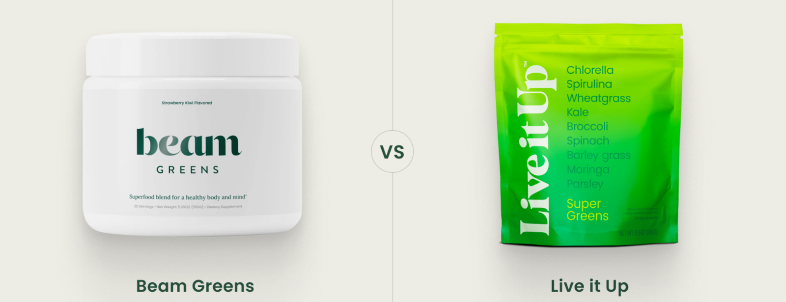 Beam Greens vs. Live it Up: Why a Dietitian Picks Live it Up