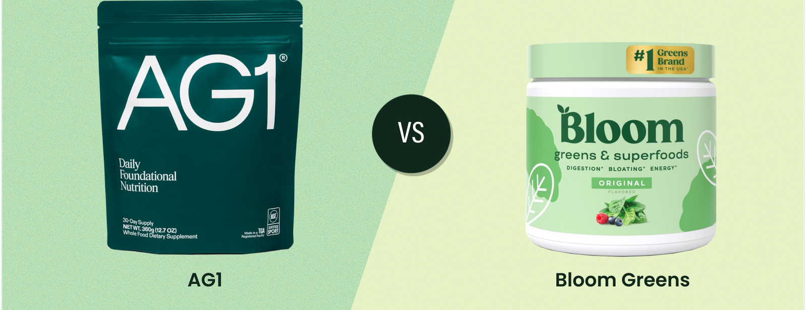 AG1 vs. Bloom Greens: What’s the Scoop on These Popular Greens?