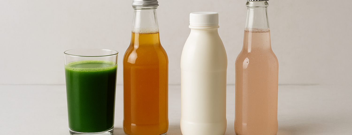 6 Best Probiotic Drinks for Gut Health Support