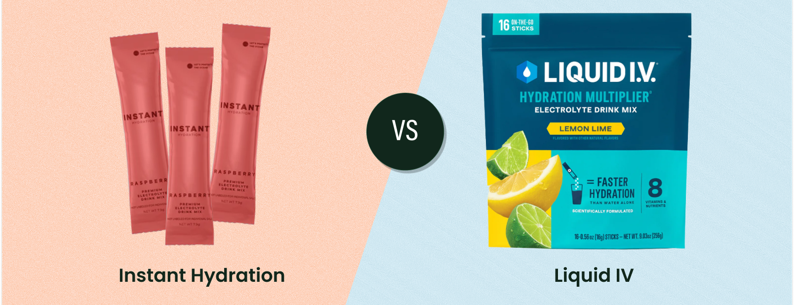 Instant Hydration vs. Liquid I.V.: Which Mix Hydrates Better?