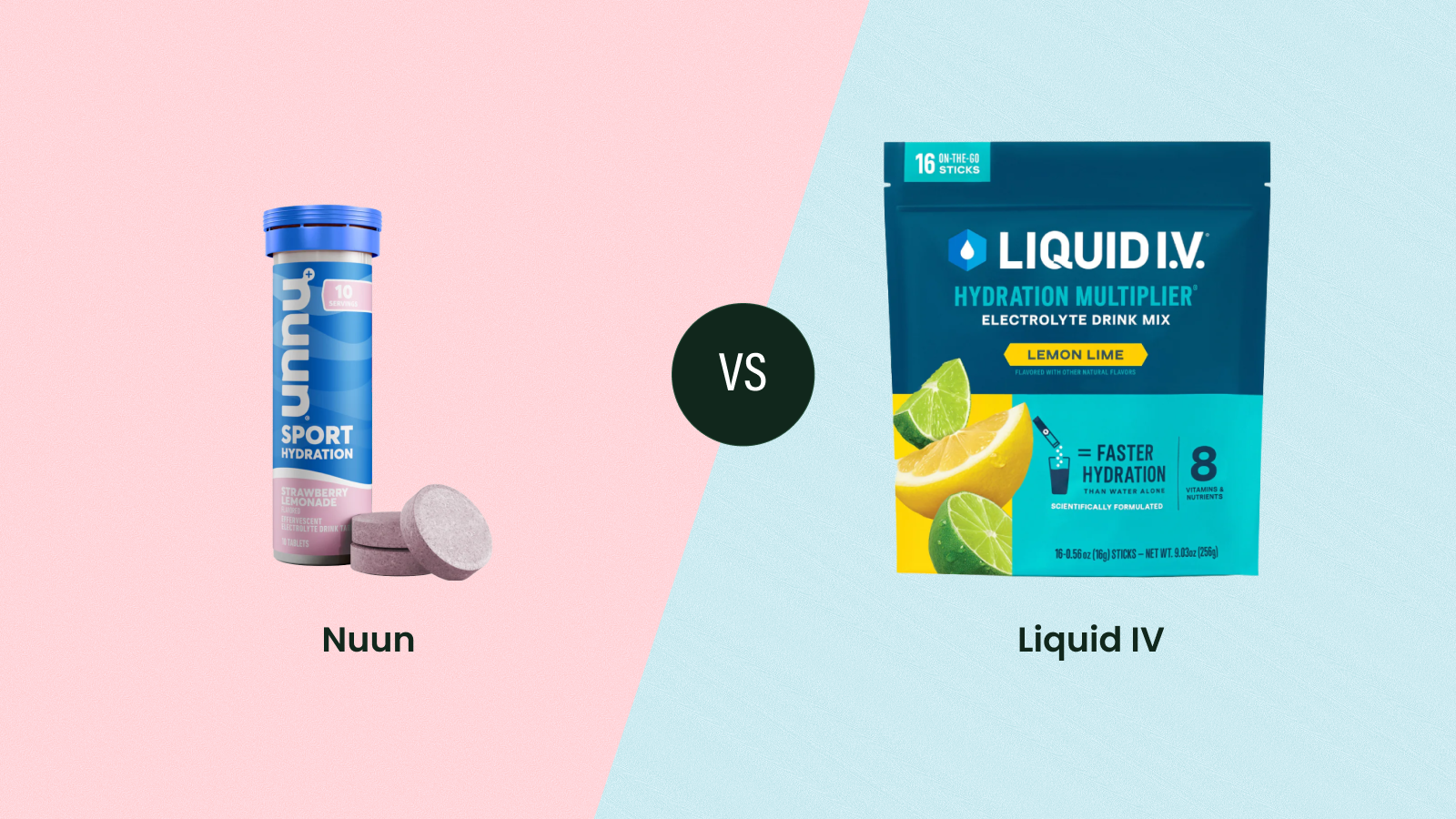 Nuun vs. Liquid I.V.: A Complete Comparison of Ingredients, Cost & Taste