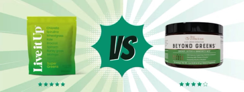 Live it Up Super Greens vs. Beyond Greens