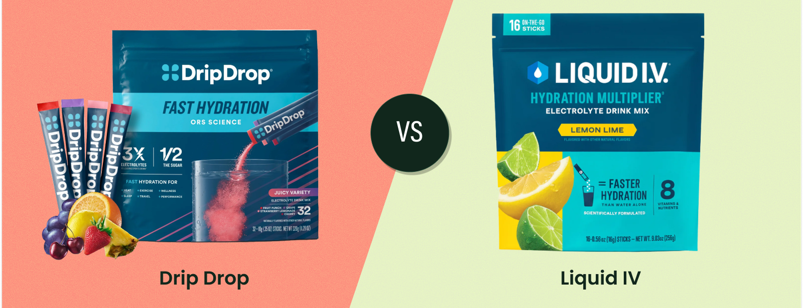 DripDrop vs. Liquid I.V.: A Dietitian’s Comparison
