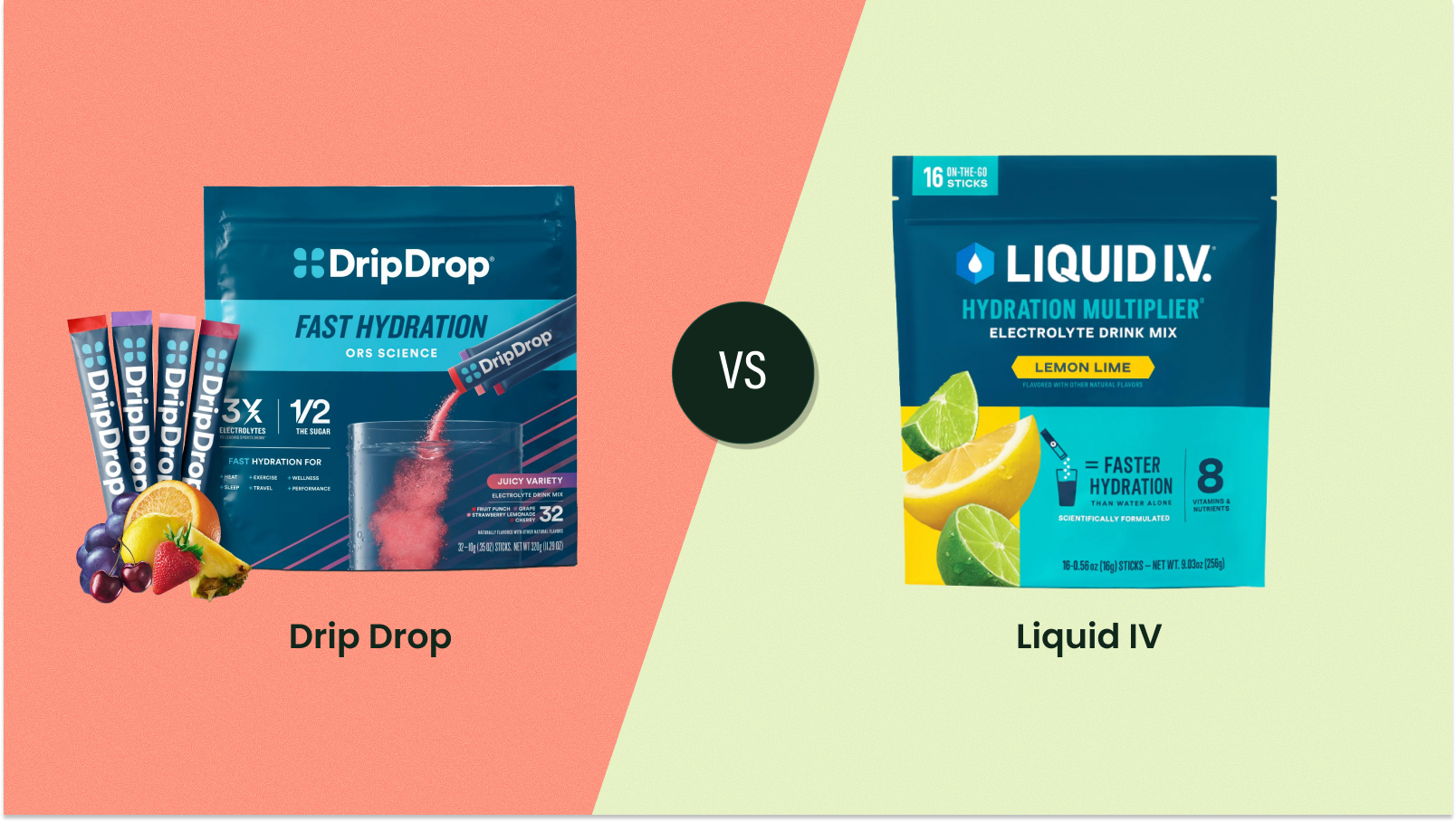 DripDrop vs. Liquid I.V.: A Dietitianâs Comparison