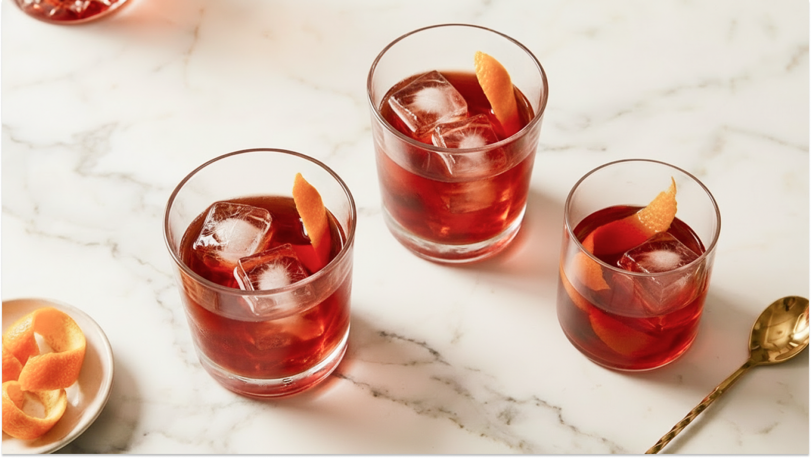 Non-Alcoholic Negroni Mocktail Recipe