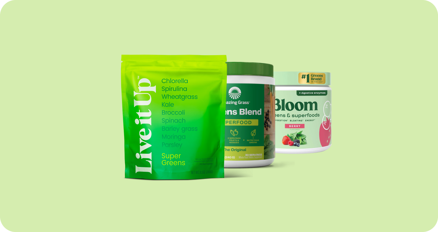 Best greens powders for bloating of 2024