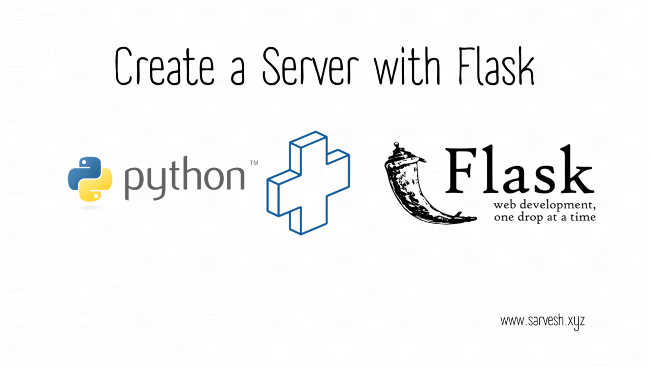 How to create a simple server with Python Flask? | Sarvesh Mishra