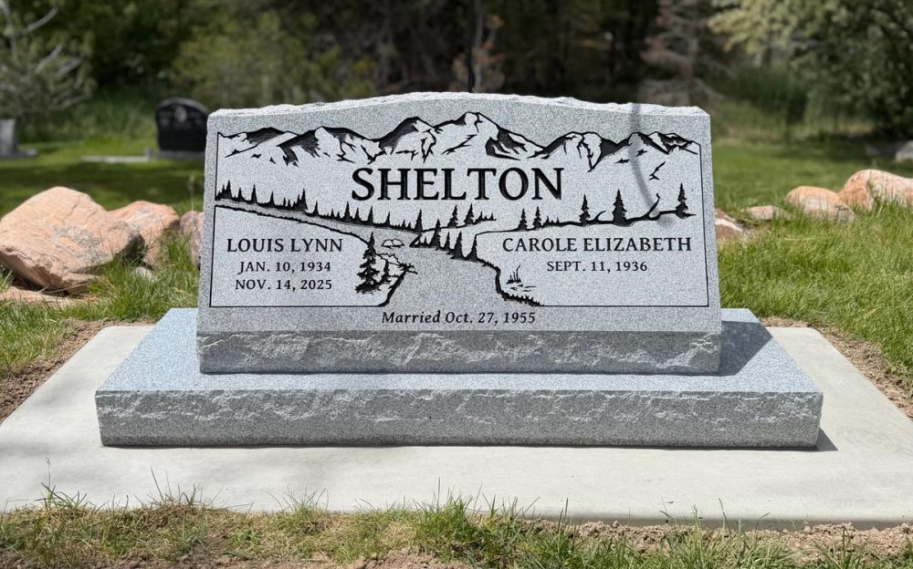Companion Slants by Utah Headstone Design