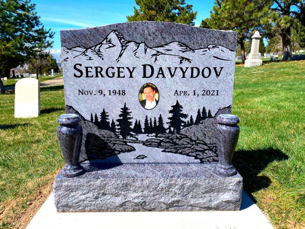 Individual Uprights by Utah Headstone Design