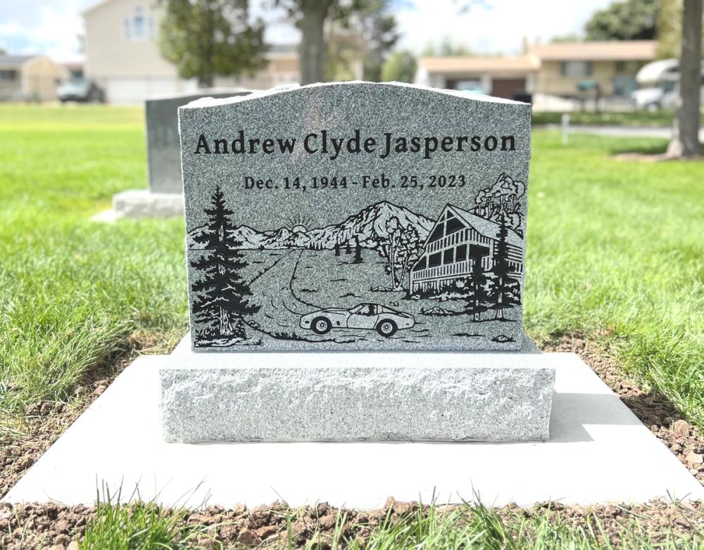 Individual Uprights by Utah Headstone Design