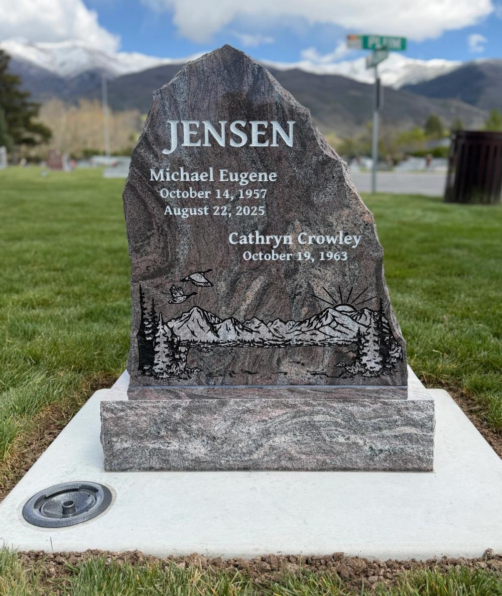 Custom Headstones by Utah Headstone Design