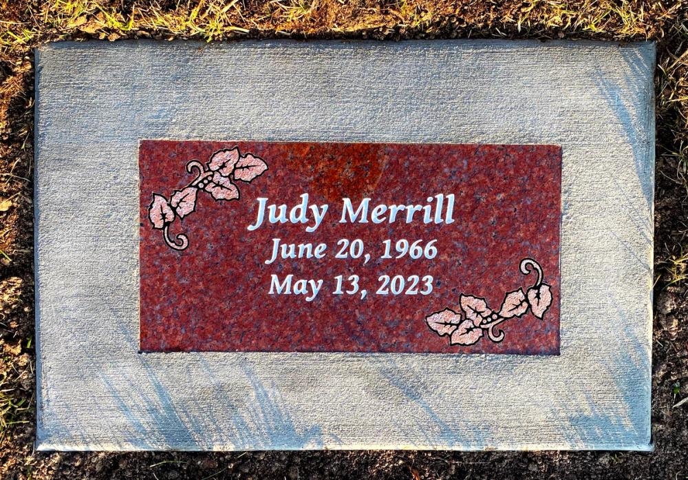 Individual Flush Mounts by Utah Headstone Design