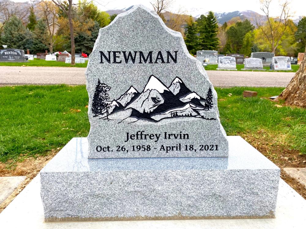 Individual Uprights by Utah Headstone Design