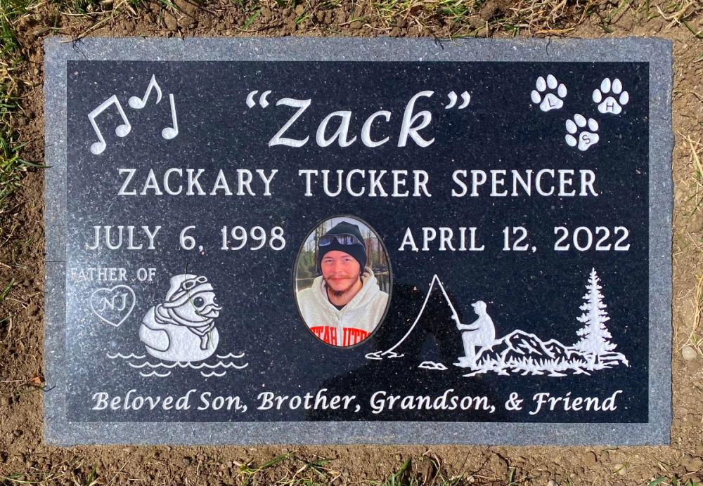 Individual Flush Mounts by Utah Headstone Design