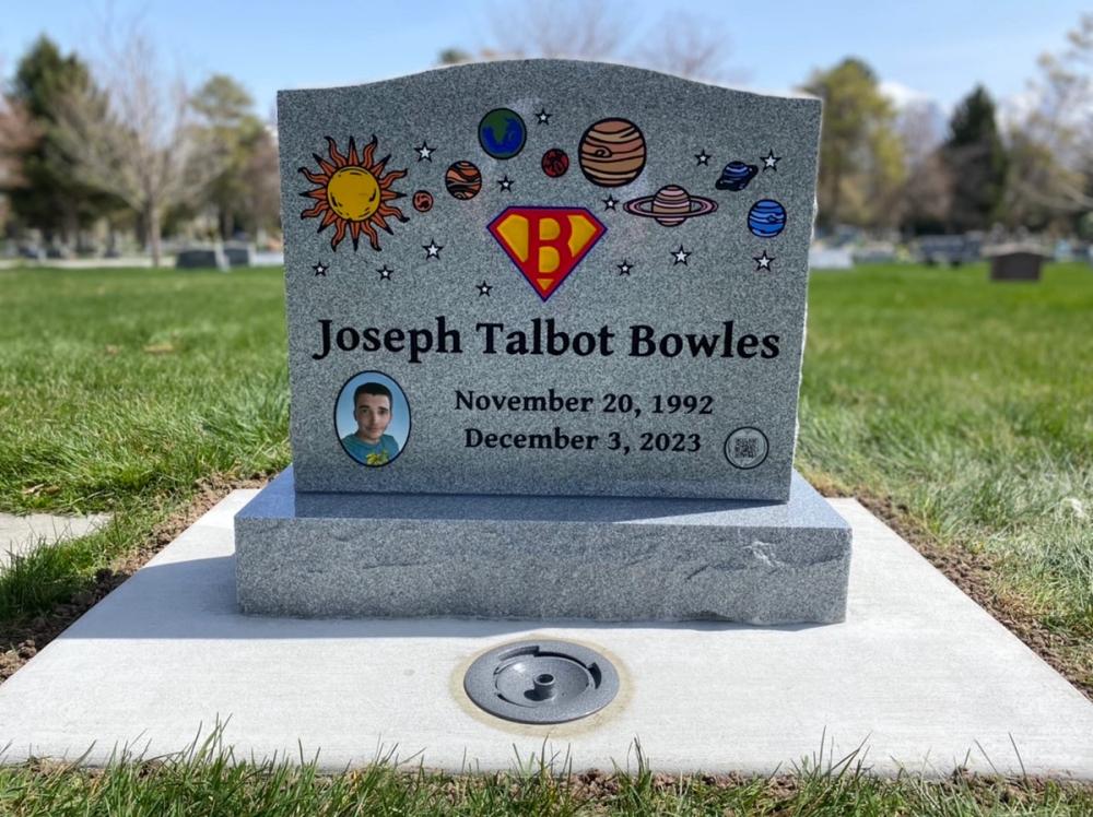 Individual Uprights by Utah Headstone Design