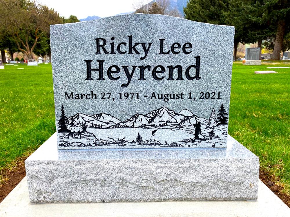 Individual Uprights by Utah Headstone Design