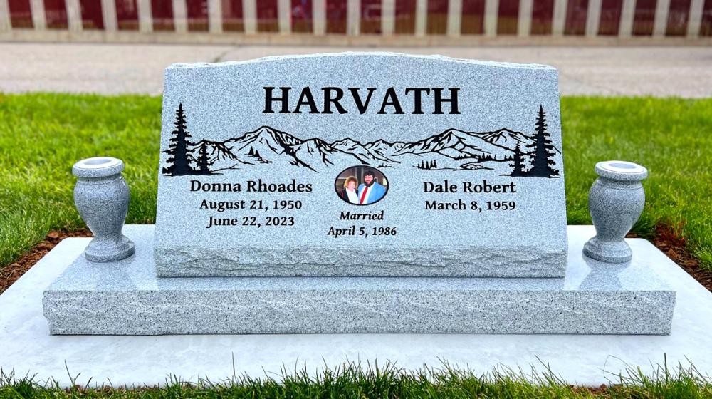 Companion Slants by Utah Headstone Design