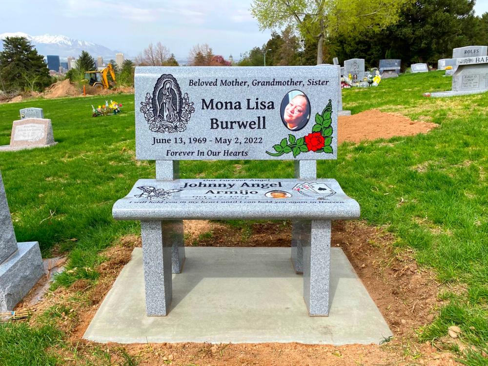 Benches by Utah Headstone Design