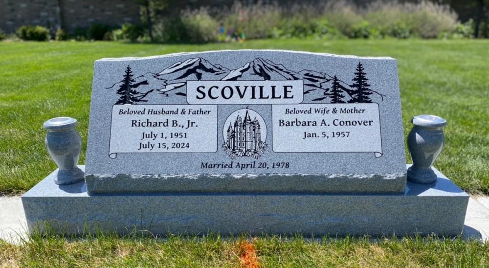 Companion Slants by Utah Headstone Design